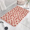 thumbnail image 3 of Red Christmas Tree Pattern Flannel Non Slip Door Rugs,Washable Door Mats Indoor,Decorative Door Mats,Dirt-Resistant and Absorbent Doormat for Entrance,Bedroom,Kitchen,Bathroom,23.5x16in(60x40cm), 3 of 5