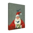 thumbnail image 2 of Trademark Fine Art 'Santa With Bluebirds' Canvas Art by Margaret Wilson, 2 of 3