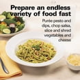 thumbnail image 3 of Hamilton Beach Food Processor & Vegetable Chopper for Slicing, Shredding, Mincing, and Puree, 8 Cup, Black, 3 of 5