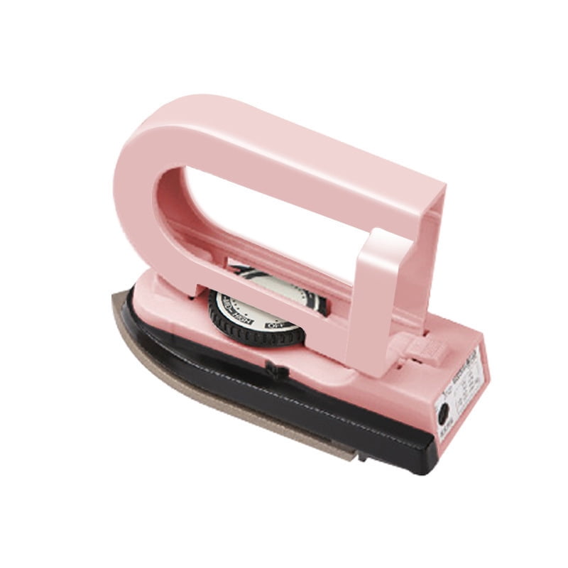Foldable Mini Travel Iron, Portable Handheld Steam & Dry Iron with Non-Stick Soleplate and 3 Temperature Settings for Clothes