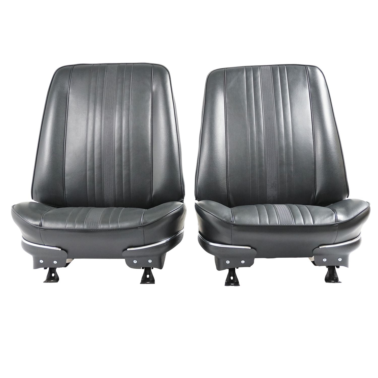19691971 Chevrolet Nova SS/Custom Black Front Bucket Seat 19691971 Chevrolet Nova SS/Custom Black Front Bucket Seat