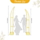 thumbnail image 2 of Soporte para telón de fondo con forma de arco para bodas, Sprite Display, dorado, 2 of 6