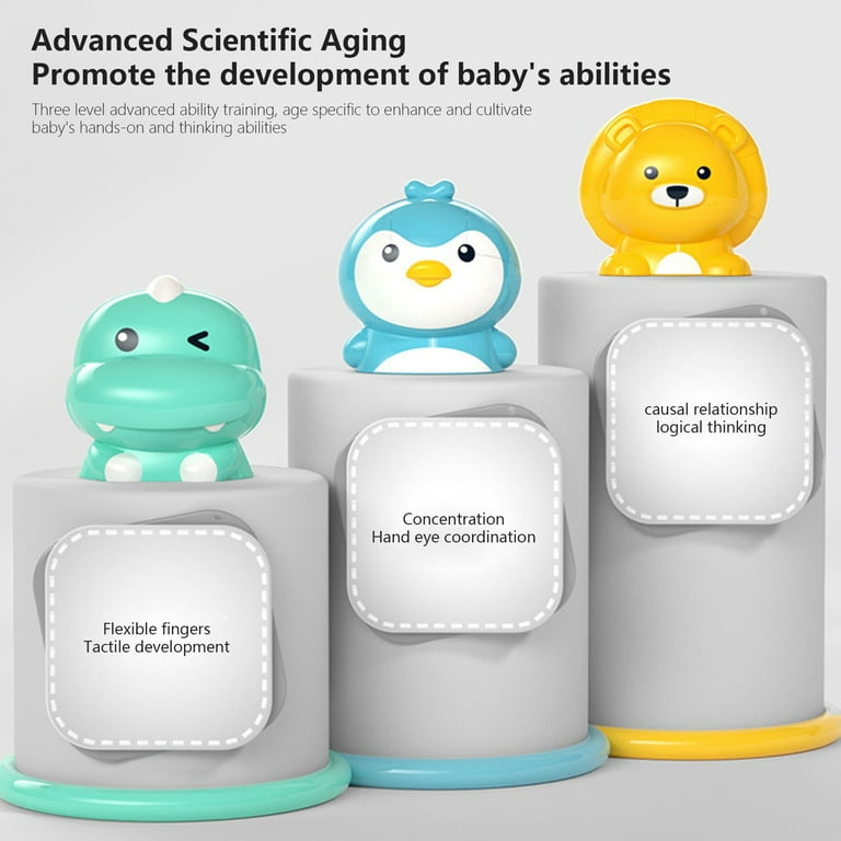 JikouIivo Hide And Seek Game For Kids Causal Relationship Puzzle