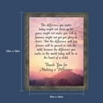 thumbnail image 2 of Teacher Gifts to Say Thank you, Principal Gifts or Daycare Teacher Gifts, You Make a Difference Quote Thanking Those Who Work with Children, Teacher Appreciation Gifts, 2180BW, 2 of 6