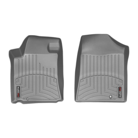 WeatherTech Custom Fit FloorLiners compatible with 2009-2014 Nissan Maxima - 1st Row (Driver & Passenger), Grey