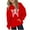 Red ②, variant on qucoqpe Halloween Sweatshirt Boys and Girls Casual Long Sleeve Hoodies Cute Oversized Fleece Pocket Sweatshirt Tops