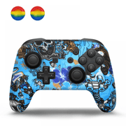 Gamepad Silicone Protective Case with Joystick Cap for Switch PRO Controller-C
