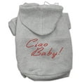 thumbnail image 4 of Pet, Dog  Cat Hoodie Rhinestone, "Ciao Baby", 4 of 6