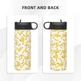 thumbnail image 3 of Sikiie Banana Print 18OZ Insulated Straw Cup, Portable Leak-proof Sports Water Bottle, Stainless Steel Water Cup Suitable for Home and Outdoor, 3 of 8
