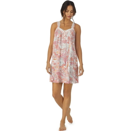 

Aria Women s Sleeveless Chemise Gown