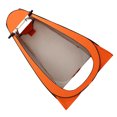 thumbnail image 3 of Tienda de campaña automática emergente, tienda de campaña portátil para ducha, espacioso vestuario para acampar, senderismo, playa, color naranja, 3 of 14