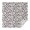 White Cow Black, variant on White Cow Black Spot Pattern Square Tablecloth,Waterproof Square Table Cover,Wipeable Spillproof Washable Table Cover for Home Kitchen Party Decor 52"x52"(132x132cm)