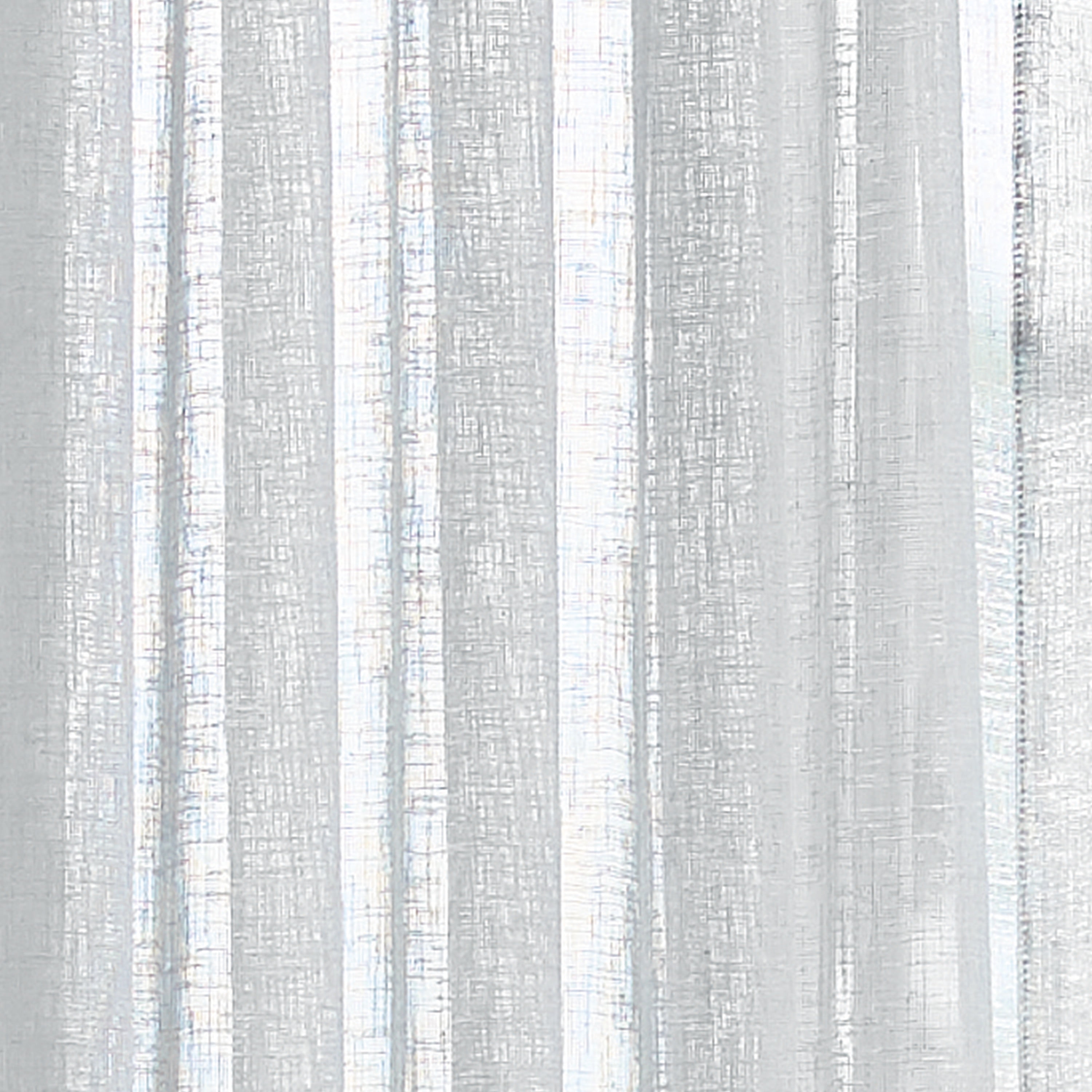 Mainstays Bel Air Sheer Wide Single Curtain Panel, Silver, 50" W x 95" L