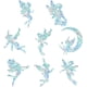 thumbnail image 1 of 16 pegatinas para ventanas con forma de ángel, anticolisión, arcoíris, para vidrios de ventanas, para pájaros, calcomanías de vinilo prismático no adhesivo para puertas corredizas, ventanas y vidrios, 1 of 8
