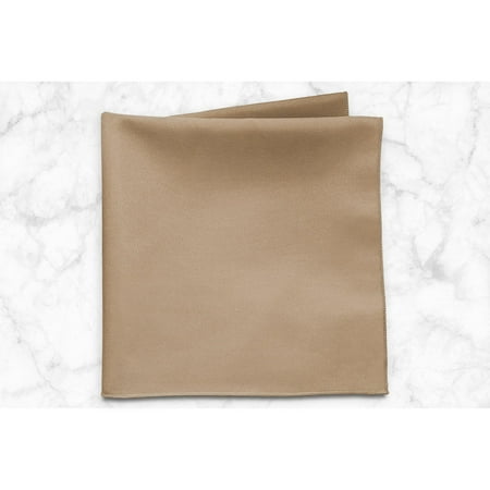 

Ultimate Textile (5 Dozen) 20 x 20-Inch Polyester Cloth Dinner Napkins - for Wedding Restaurant or Banquet use Toast Dark Brown