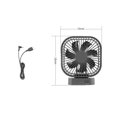 thumbnail image 1 of Ventilador plegable DENGXMXG 90 mAh Batería 5000 mAh Refrigeración USB Silencioso 3 velocidades Viento fuerte, 1 of 5