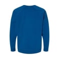 thumbnail image 2 of J. America - Rival Fleece Crewneck Sweatshirt - 8641 - Royal - Size: L, 2 of 2