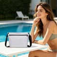 thumbnail image 6 of Waterproof Travel Toiletry Bag, Basic White Pvc Storage, Outdoor Swimming Drifting, Portable Phone Dry Pouch Build Build, Summer Travel Essential Gift Gift Gift, 6 of 7