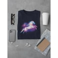 thumbnail image 3 of Magical Neon Horse T-Shirt Men -Image by Shutterstock, Male 3X-Large, 3 of 4
