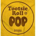 thumbnail image 2 of Tootsie Roll Pop Banana Flavored Candy Sweatshirt for Men or Women Brisco Brands S, 2 of 6