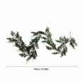 thumbnail image 2 of 70.86 Inch Christmas Garlands Real Touch Artificial Pine Branches Xmas Tree Decor Non Lit Soft Garland for Living/Dining Room, Door, Window, Fireplace, 2 of 3