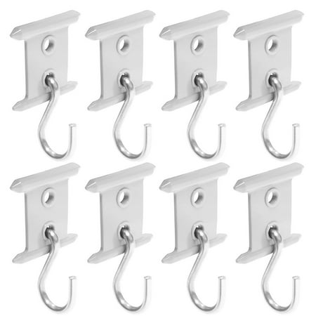 

8Pcs Camping Awning Hooks Clips Rv Tent Hangers Light Hangers For Caravan Camper