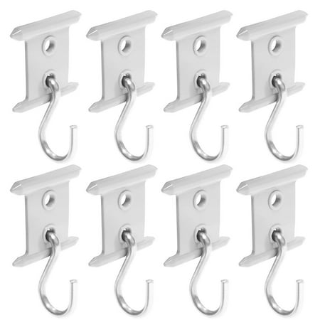 

8Pcs Camping Awning Hooks Clips RV Tent Hangers Light Hangers for Caravan Camper