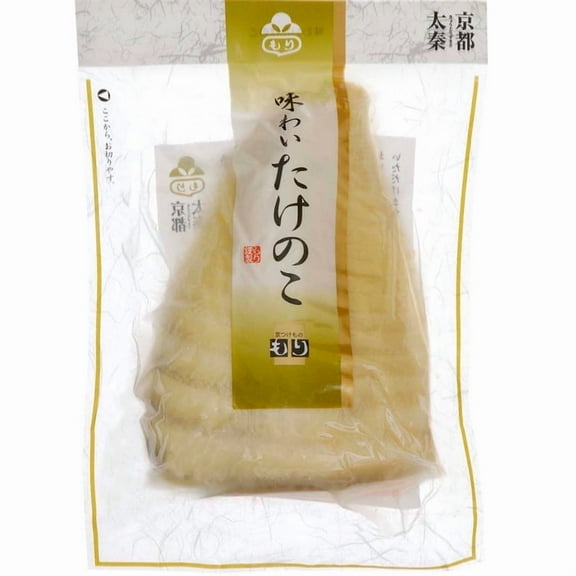 Kyoto Pickles Mori, Soy Sauce And Fish Flavour (Katsuo), Bamboo Shoots Pickles, Authentic Japanese Tsukemono - 160g (5.6oz) x 3Pack (480g / 16.9oz total)