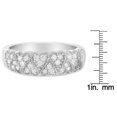 thumbnail image 5 of 18k White Gold 1/3ct TDW Diamond Cluster Ring(G-H, VS1-VS2), 5 of 6