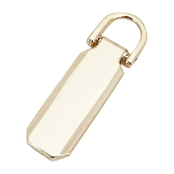 VerPetridure 1Pc High Quality Zipper Pull Tabs High Quality Luggage Zipper Accessories Multifunctional Zipper Locks Removable and Easy installation Light Gold Universal Detachable Zipper Puller Set R