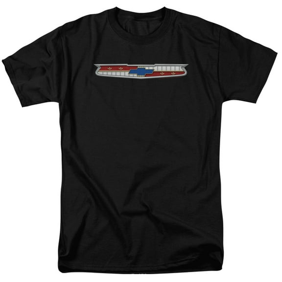 Chevrolet 56 Bel Air Emblem S/S Adult 18/1 T-Shirt Black 6X