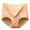 New1/Beige, variant on Otvok Ladies Underwear Soft High Waist Breathable Solid Color Briefs Panties for Women