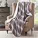 thumbnail image 3 of Regal Comfort Faux Fur Sherpa Throw Blanket - 50" x 70" Soft & Plush, Warm & Fuzzy Oversized Twin Velvet Fleece Blanket for All Seasons in Snake Skin, 3 of 3