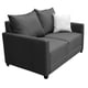 thumbnail image 5 of Sala Modular 3-2 El Bazar Store Atlanta Lino nacional Gris Oxford Sofá Love seat, 5 of 6