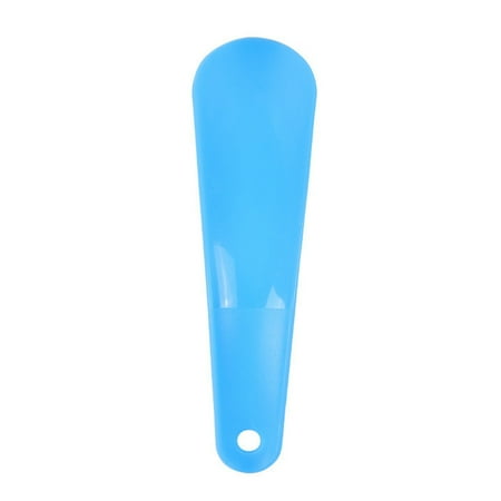 

Professional Shoe Horn Plastic Short Portable Shoe Spooner Durable Slip Shoe Helpers for Home Shoes Store Circle Orange