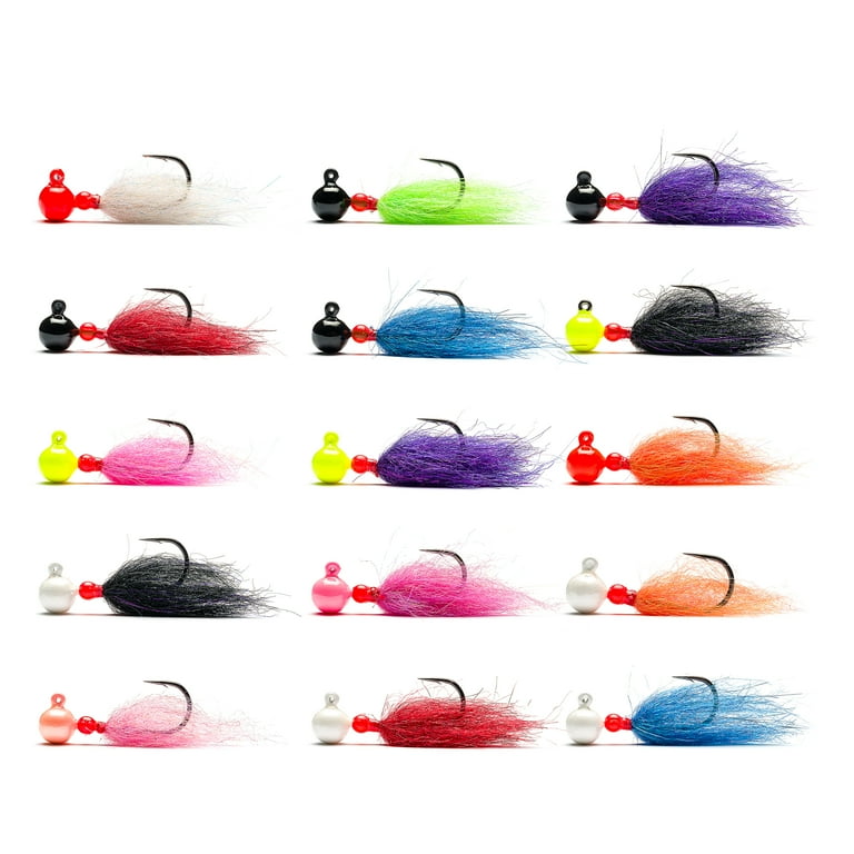 Sink It Series Jig Red-Anadro White 1/16oz : Aazon.in
