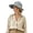 Blue, variant on Women 2‑in‑1 Detachable Zipper Sun Hat UV Protection Wide Brim Bow Tie‑Back Lightweight Packable Summer Outdoor Travel Beach Sun‑Shade Head‑Accessory
