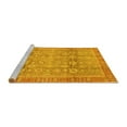 thumbnail image 2 of Ahgly Company Machine Washable Indoor Rectangle Oriental Yellow Traditional Area Rugs, 3' x 5', 2 of 4