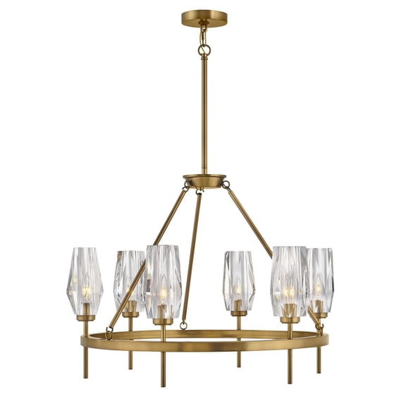 Hinkley Lighting - Ana - 6 Light Medium Chandelier in Modern-Glam Style - 30