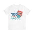 thumbnail image 2 of 100 Days of School Teacher Tshirt, 100 Days Wiser, 2 of 6
