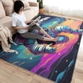 thumbnail image 2 of Astronaut Rug 4x7 Area Rugs for Bedroom Living Room, Galaxy Starry Area Rug, Cool Boys and Teens Carpet Machine Washable Non-Slip Rug, Soft Low Pile Area Rug, Indoor Decorative Rugs la&175, 2 of 7