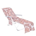 thumbnail image 2 of Housse de Chaise Longue de Piscine Absorbante Housse de Chaise de Plage avec Poches, 2 of 7