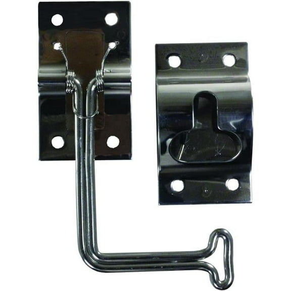 6 in. Stainless Steel 90 Degree Entry Door Holdback