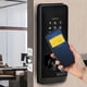 thumbnail image 2 of Cerraduras de puerta electrónicas con pantalla táctil de cerradura inteligente con manija WIFI/BT para puerta principal, 2 of 9