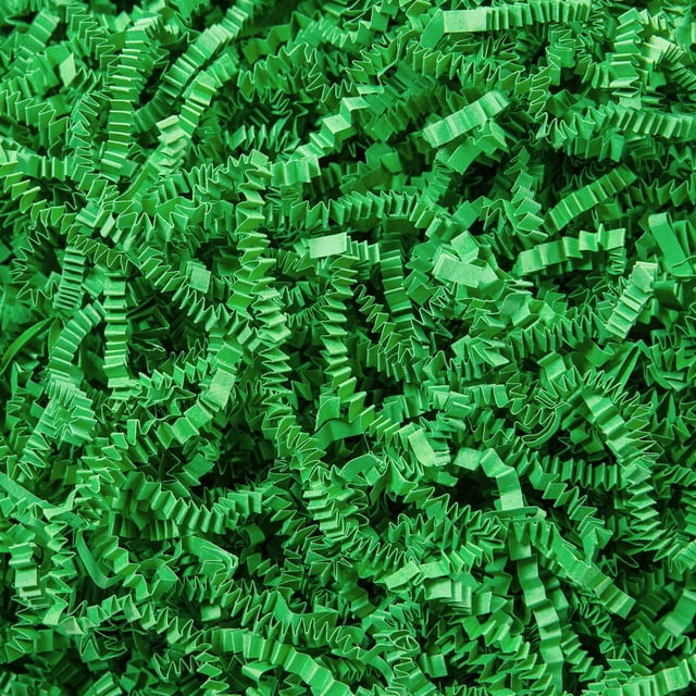 Relleno de papel arrugado Mefleet, 0,9 kg, verde, 2 libras