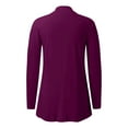 thumbnail image 4 of Women's Sleeveless Cardigan Women's Summer Lightweight Open Front Hanging Long Proof Asymmetrical Vest Sweaters for Work Women Fall Cardigans Sweater Women plus Size Lightweight Sweaters for, 4 of 4