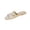 White_019, variant on Domuza Women's Casual Versatile Flat 2026 Spring Summer Trendy Textured Comfortable Beach Sandals Black 9(EU-42)