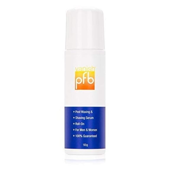 PFB Vanish Razor Bump Stopper Roll On Shaving Gel - Skin Care Treatment for Ingrown Hairs and Razor Burns, 93g, RAZOR BUMP TREATMENT FOR MEN AND.., By Brand PFB Vanish