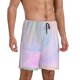 thumbnail image 2 of Balery Rainbow Pantalones cortos de pijama de punto de algodón para hombre con cinturilla y bolsillos-3X-Large, 2 of 6