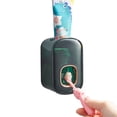 thumbnail image 1 of Dispensador de pasta de dientes montado en la pared para baño exprimidor automático de pasta de dientes, 1 of 6